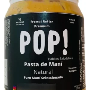 Pasta de maní Pop! natural 360 g