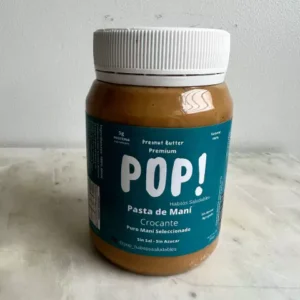 Pasta de maní Pop! crocante 360 g
