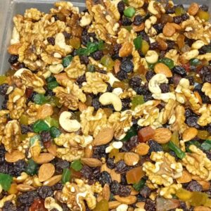 Mix pan dulce económico (nuez dorada, almendra nacional, pasas sultaninas, castañas de cajú y frutas escurridas)