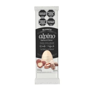 Chocolate semiamargo tableta Alpino blanco 500 g